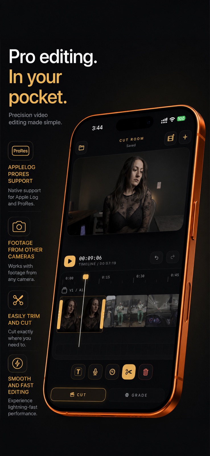 CreatorGrade Pro iphone screenshot 1