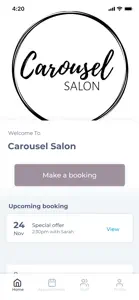 Carousel Salon screenshot #1 for iPhone