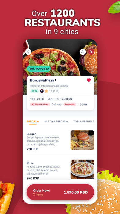 Mister D: Local Food Delivery screenshot 6