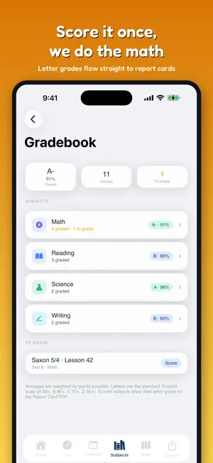 Homeschool Wizard screenshot 3
