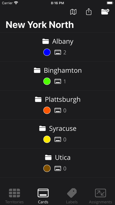 Screenshot #3 pour Territory Card