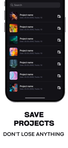 Microphone Live-Voice Recorder iPhone screenshot