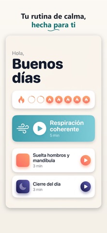Wavy: calma y bienestar screenshot
