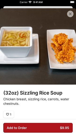 Yen Ching Express iPhone screenshot 3 - Food & Drink app