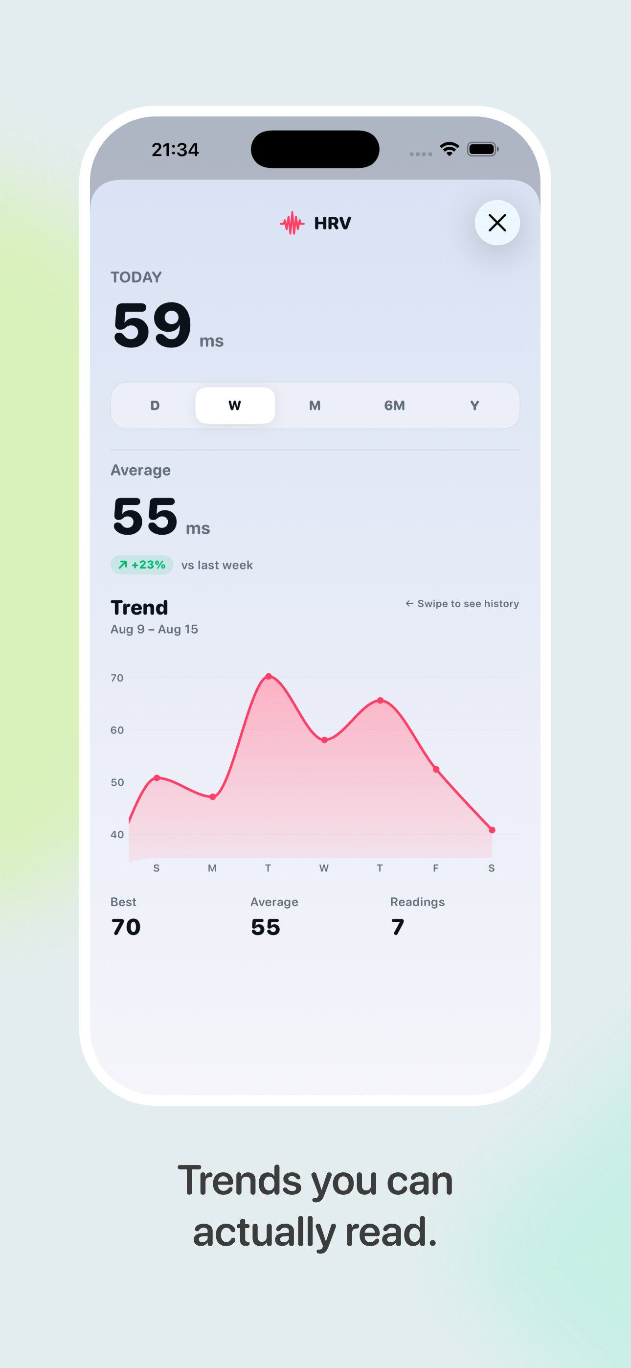 StatGrove: Sleep Tracker, HRV screenshot 6