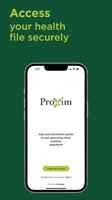 PROXIM Pharmacy Screenshot