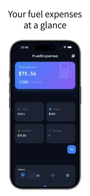 FuelExpense - Fuel Tracker screenshot 1