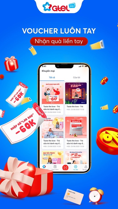 GTELPAY - VÍ ĐIỆN TỬ Screenshot