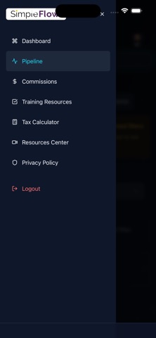 SimpleFlow Dashboard screenshot