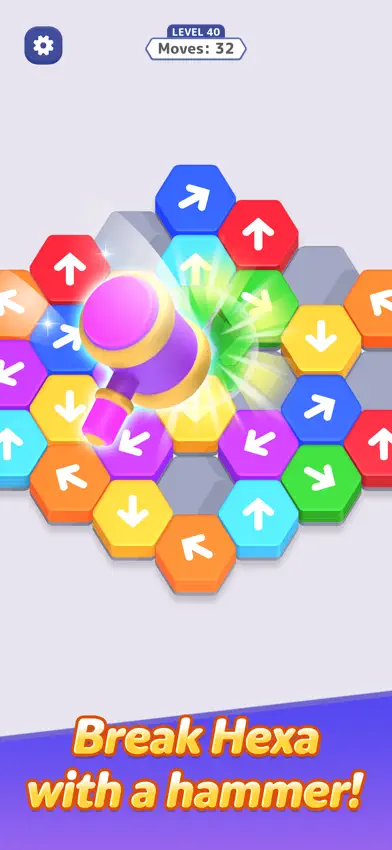 Hexa Away screenshot 3