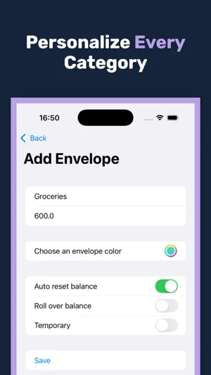 Ezenvelopes screenshot 3
