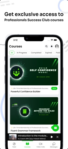 Professionals Success Club iPhone screenshot