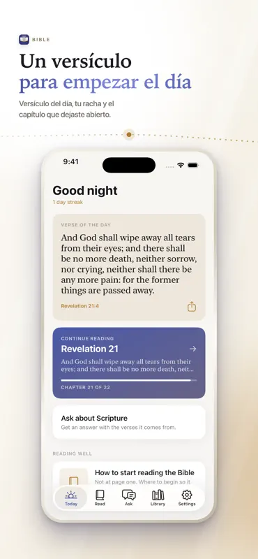 Santa Biblia: Audio y Plan screenshot 1 of 5