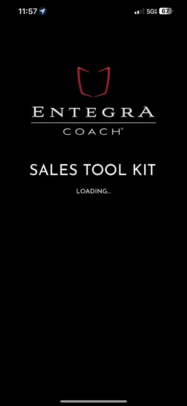 Screenshot #1 pour Entegra Coach Sales Tool Kit