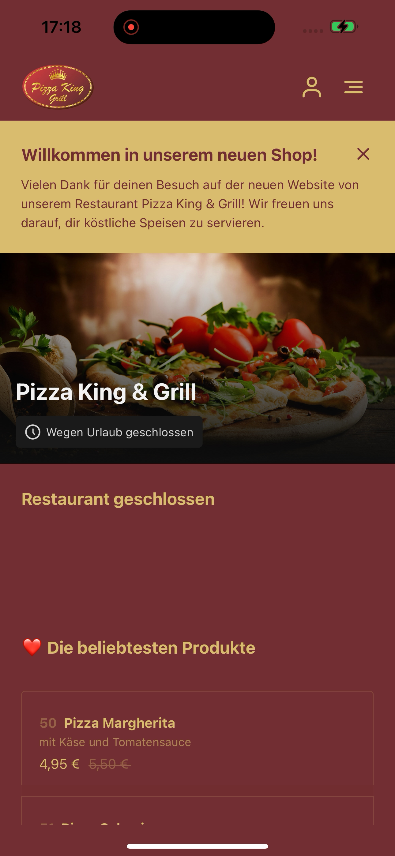 Pizza King & Grill screenshot 3
