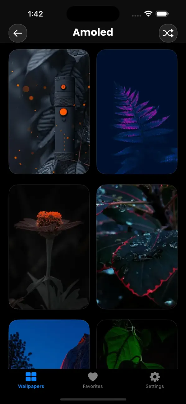 Black Wallpapers 4K AMOLED screenshot 4