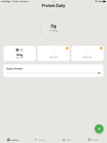 Protein Daily iPad screenshot