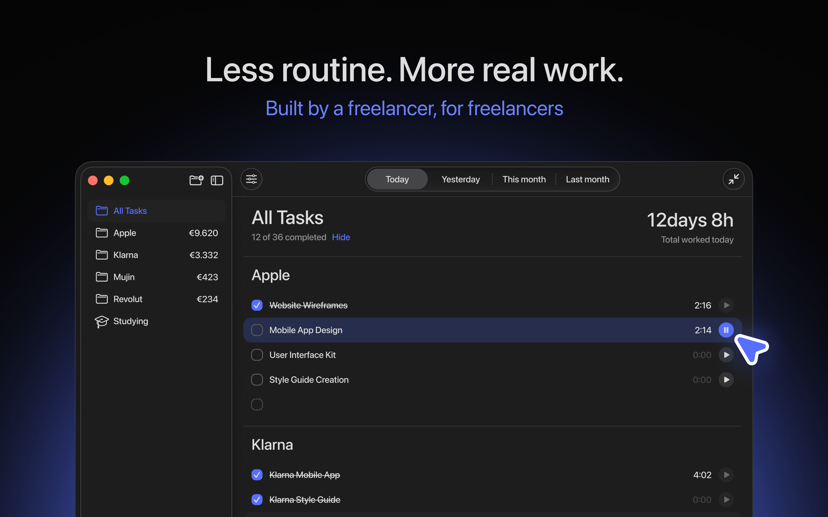 Daily Grind: Time Tracker screenshot 12
