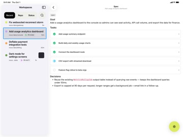 Intent Mobile iPad screenshot 4