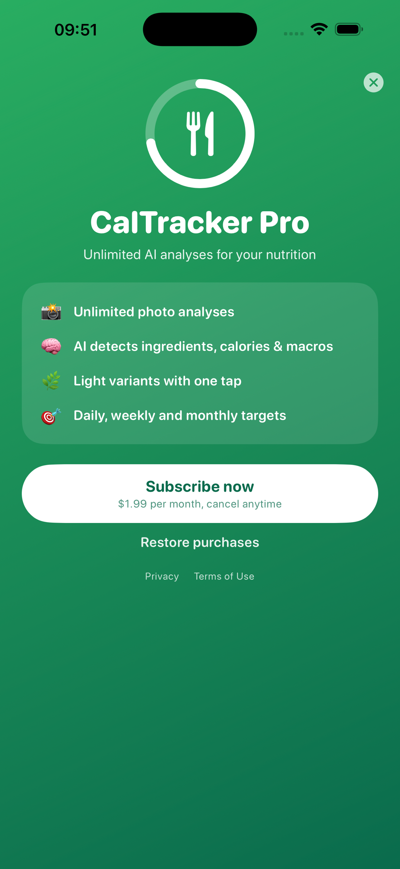 CalTracker: Calorie Cam screenshot 5