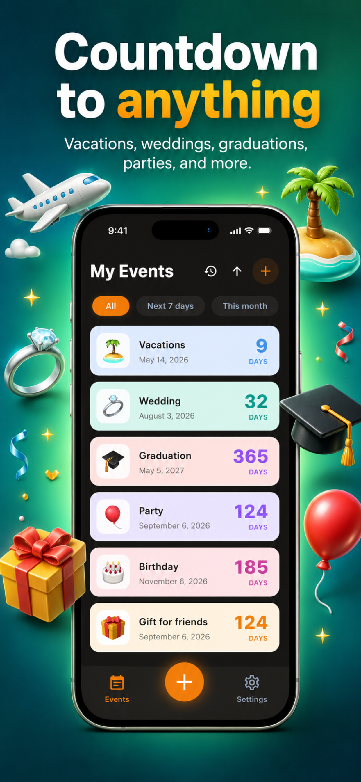 TimeLeft: Event Countdown