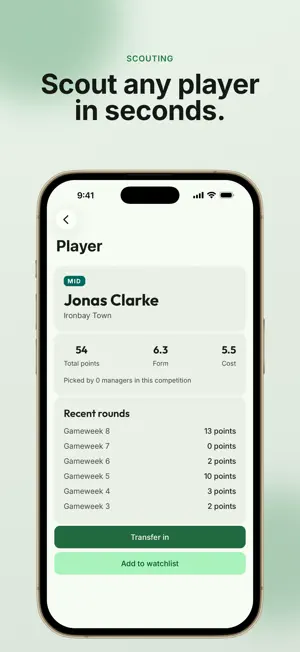 Squadra: Fantasy Soccer League screenshot 3
