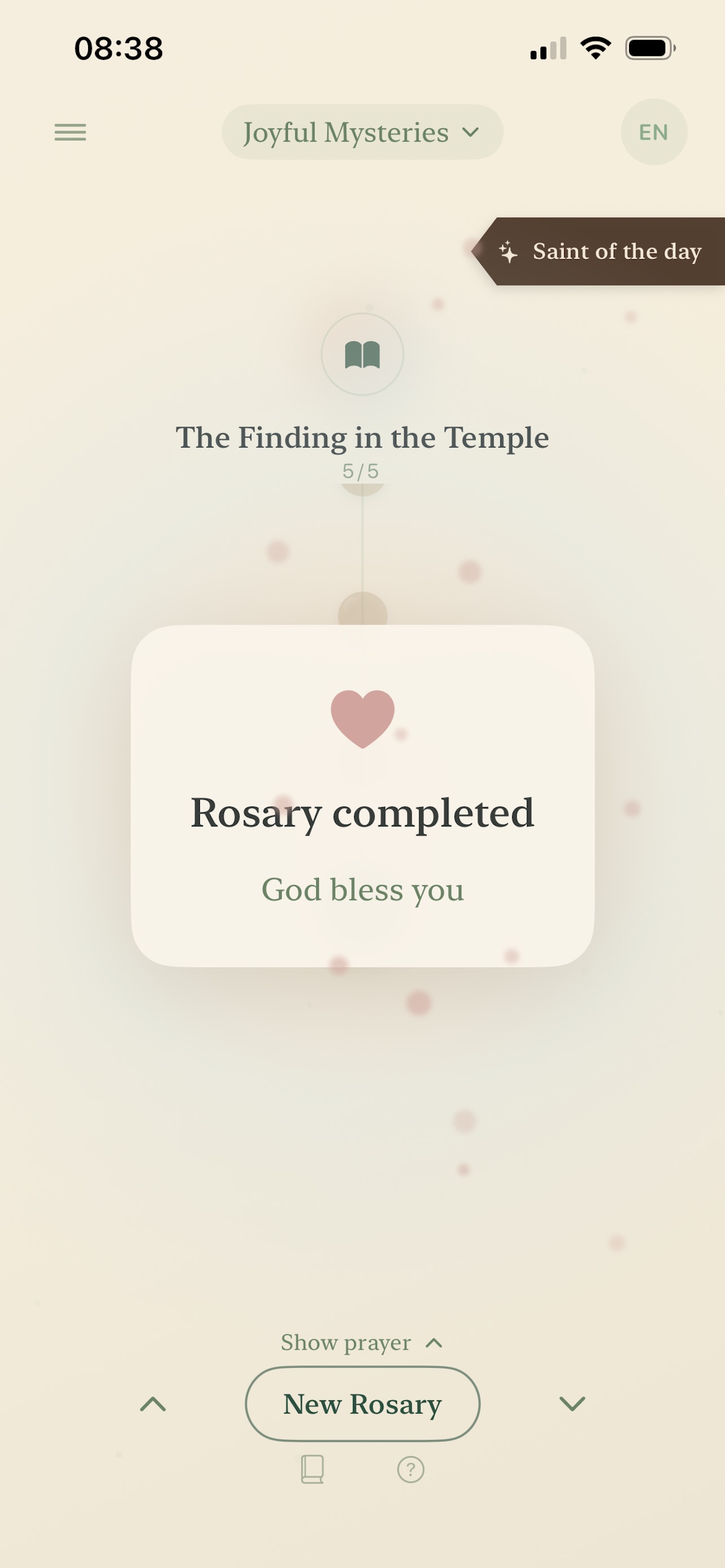 Screenshot 4 of Pray Catholic Rosary