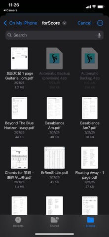 Setlist App: Songbook Manager screenshot
