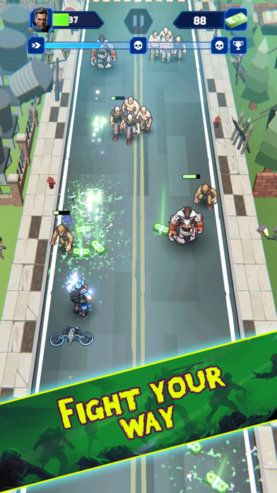 Zombie Road: War Z Screenshot