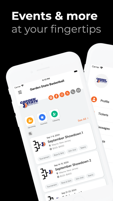 Garden State Basketball Screenshot