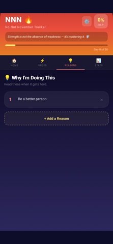 No Nut November: NNN Tracker Screenshot 1 of 6