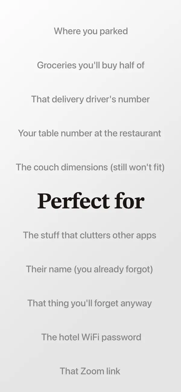 #4. Vanishing Notes (iOS) Ved: amir hayek