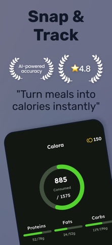 Calora AI: Calorie Scanner Screenshot 2 of 5