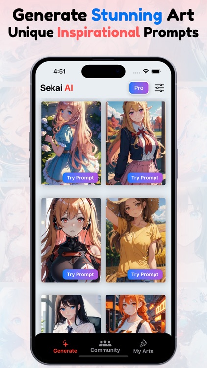 Sekai Ai - Anime Art Generator screenshot-3