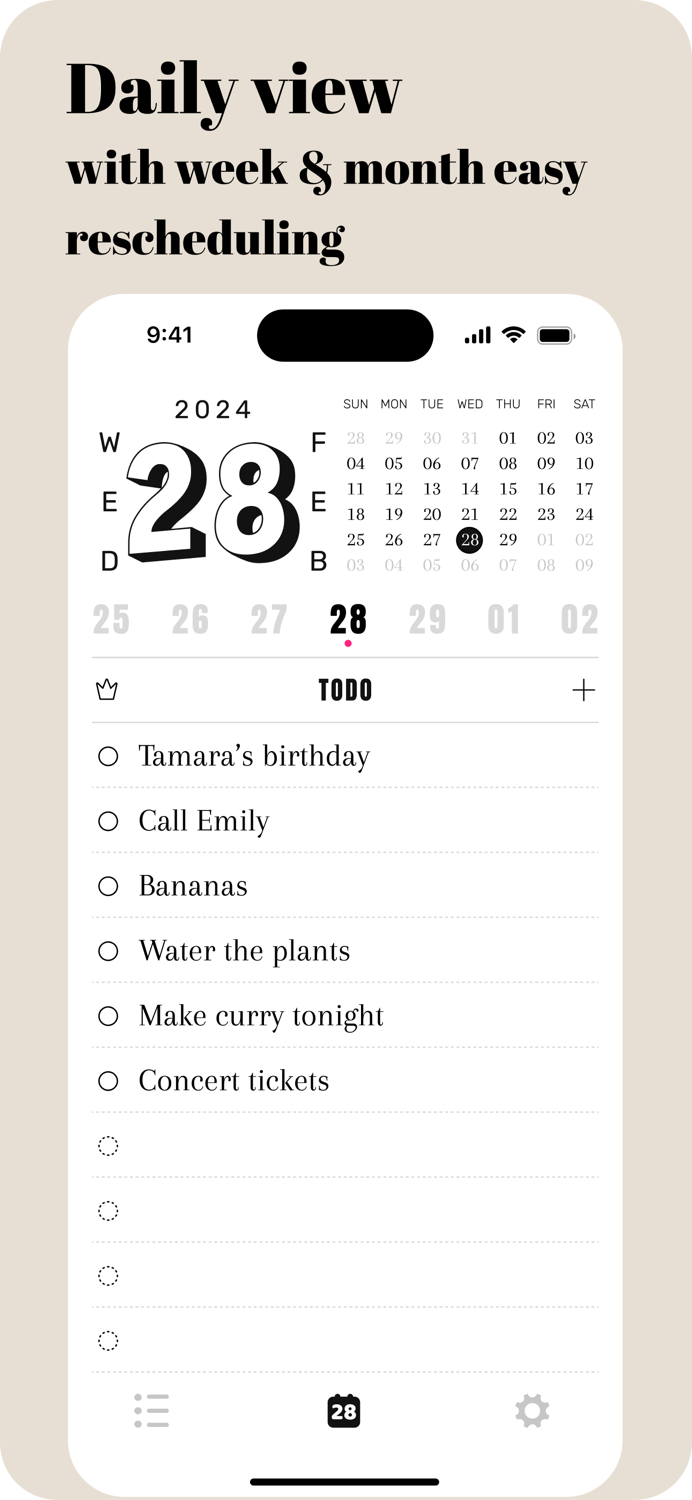 Day Planner and Agenda - TODOKO