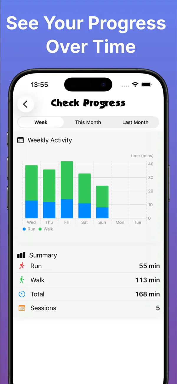 Screenshot #3 pour RunWalkPro
