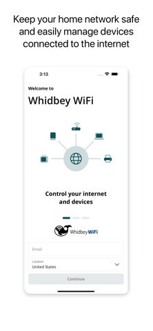 Whidbey WiFi screenshot