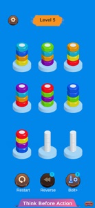 Nuts And Bolt Sort Puzzle Game screenshot #5 for iPhone