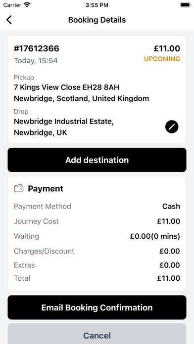 City Cabs (Edinburgh) Ltd Screenshot
