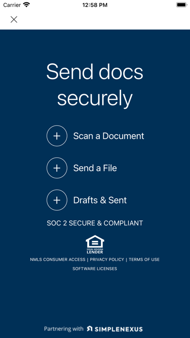 MHC Mortgage Screenshot