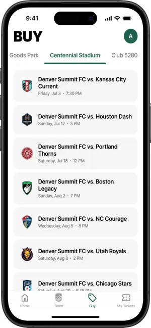 Denver Summit FC screenshot 3