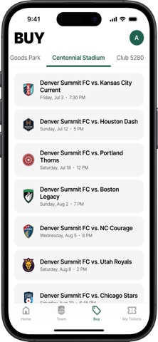 Denver Summit FC Screenshot 3 of 4