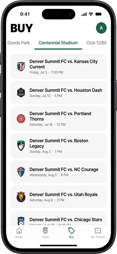 Denver Summit FC screenshot 3