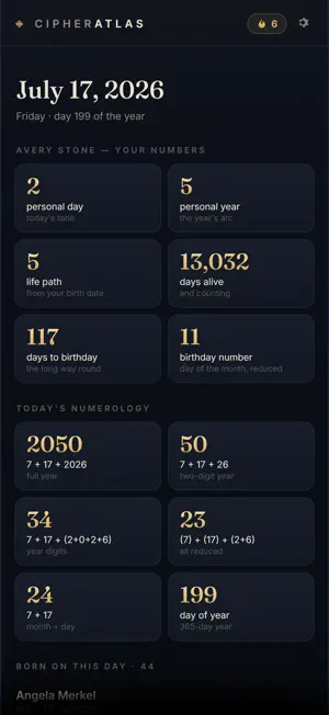 CipherAtlas: Gematria Decoder screenshot 3