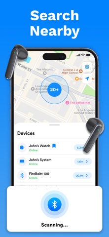 Device Finder: Find my Pods iPhone screenshot