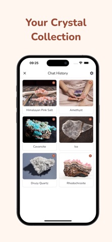 Rock Identifier: AI Crystal iPhone screenshot