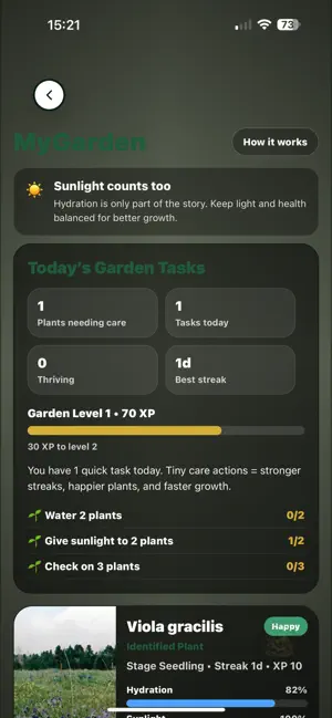 GreenPeaks: Plant Identifier screenshot 2