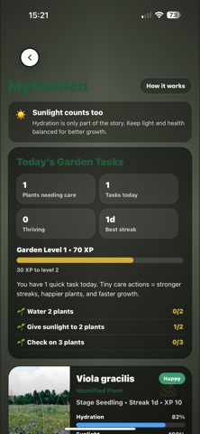 GreenPeaks: Plant Identifier Screenshot 2 of 4