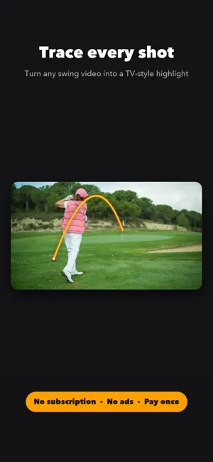 Golf Tracer: Ball Flight screenshot 1