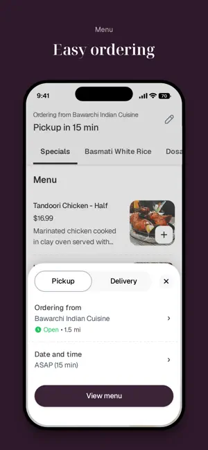 Bawarchi Indian Cuisine screenshot 3